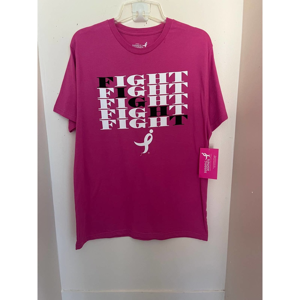 Susan G Komen pink L top